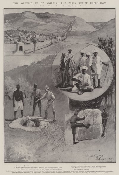 The Opening up of Nigeria, the Zaria Relief Expedition by Henry Charles Seppings Wright